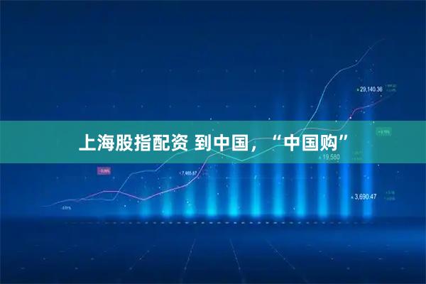 上海股指配资 到中国，“中国购”